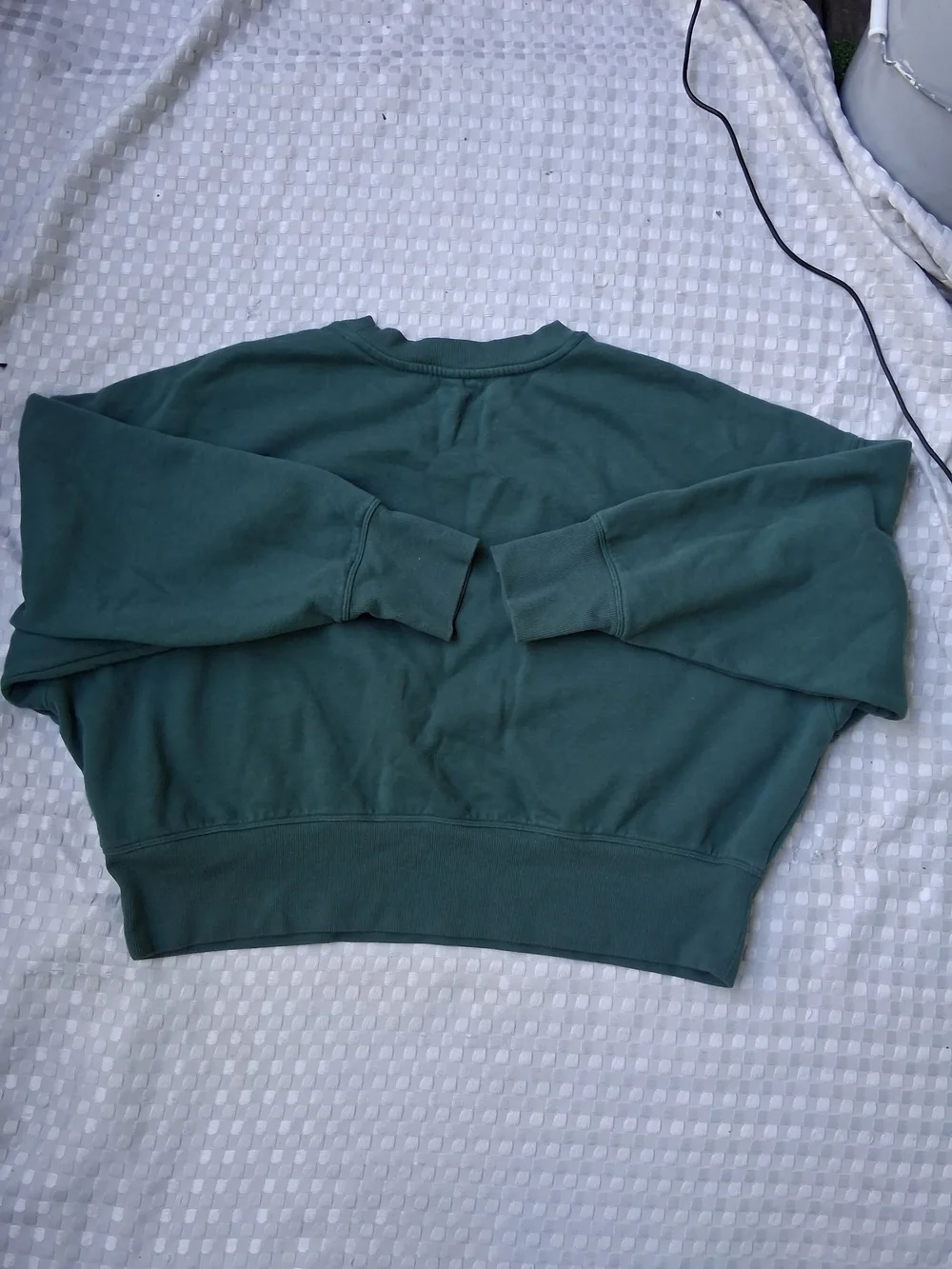 DKNY Women's Forest Green Crewneck Sweatshirt Size S